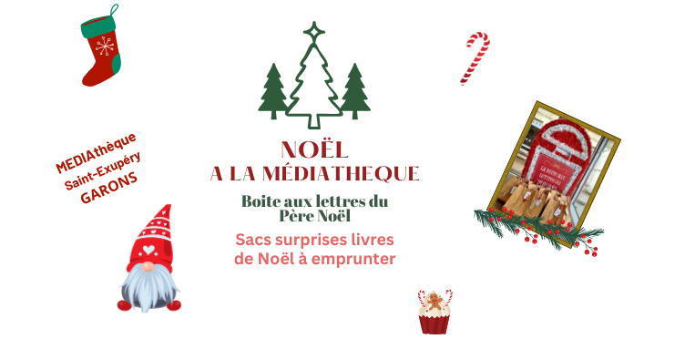 Noël à la médiathèque Saint-Exupéry